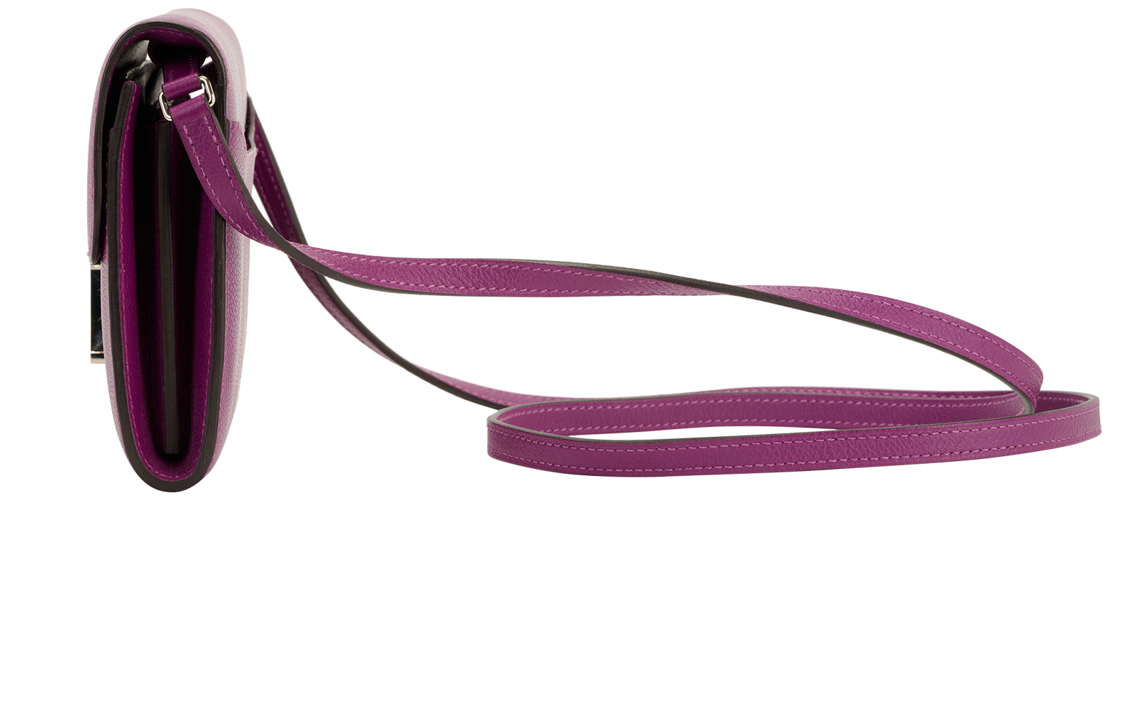 Constance To Go Wallet, &pound;5,500, Accessories, Purple, Leather, Bottom view